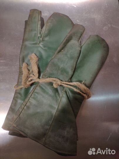 Краги кожаные СССР. Новые. 1954 год