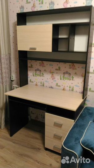 Стол компьютерный кс-06, ширина 1,1м