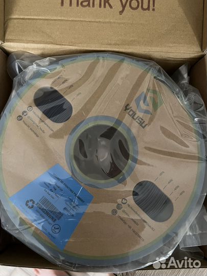 Silk PLA пластик для печати Yousu черно-фиолетовый