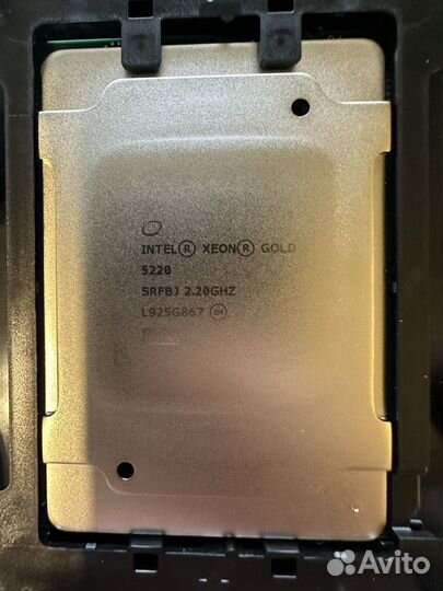 Процессор Intel Xeon Gold 5220 18 core