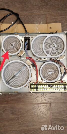 Варочная панель electrolux enf 56547fc