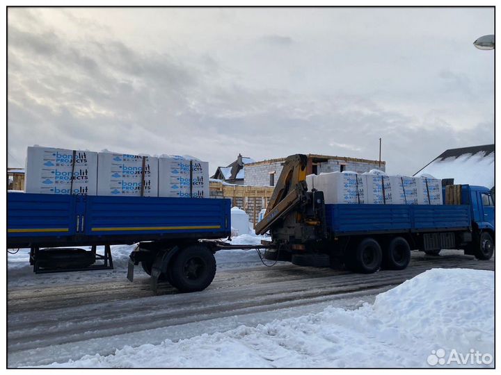 Пеноблок перегородочный Бонолит