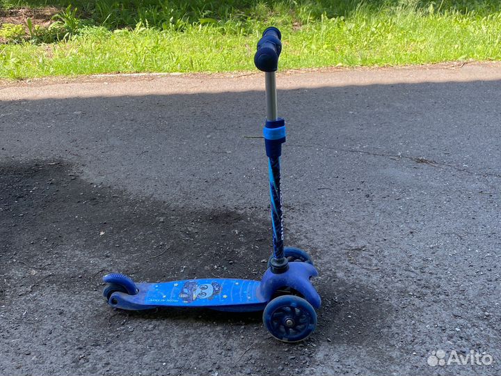 Самокат детский, трехколесный, б/у