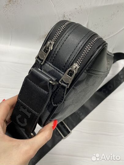 Сумка мужская Coach через плечо