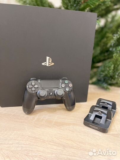 Ps4 pro 1tb +подписка с играми