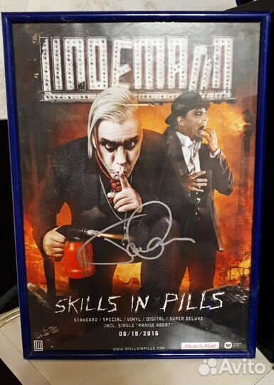 Автограф Lindemann