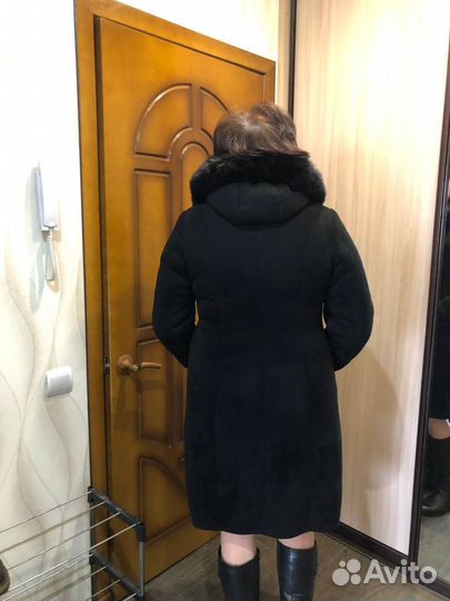 Дубленка женская зимняя