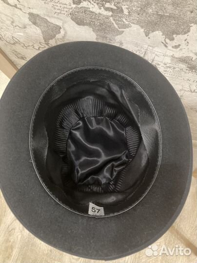 Шляпа котелок 57 размер