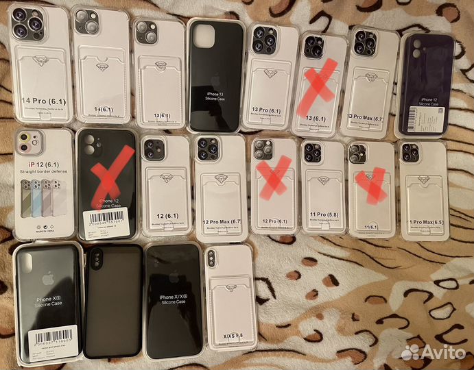 Чехлы на айфон 10,11,12,13 и 14