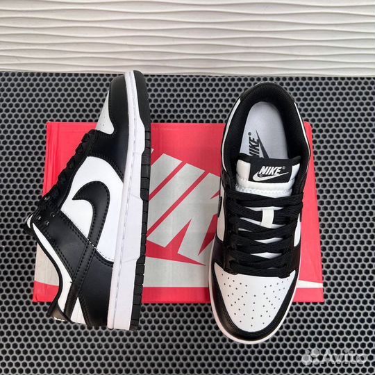 Кроссовки Nike Dunk Low Retro White Black Panda