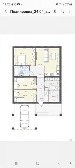 Дом 120 м² на участке 6 сот.