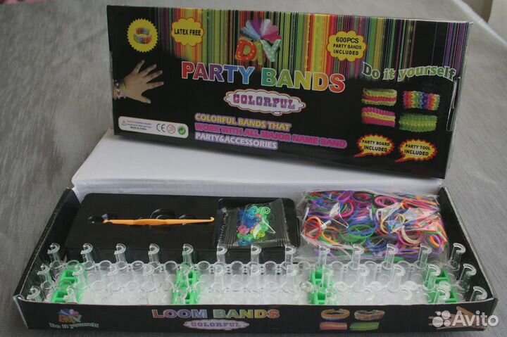 Резиночки для плетения. Детское творчество