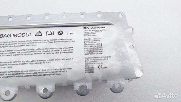 Подушка безопасности пассажира Bmw M5 F10 S63B44B