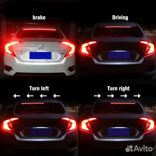 Светодиодный стоп-сигнал с поворотником