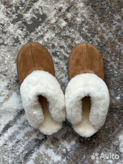 Меховые тапочки ugg