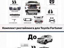Комплект рестайлинга Toyota Fortuner