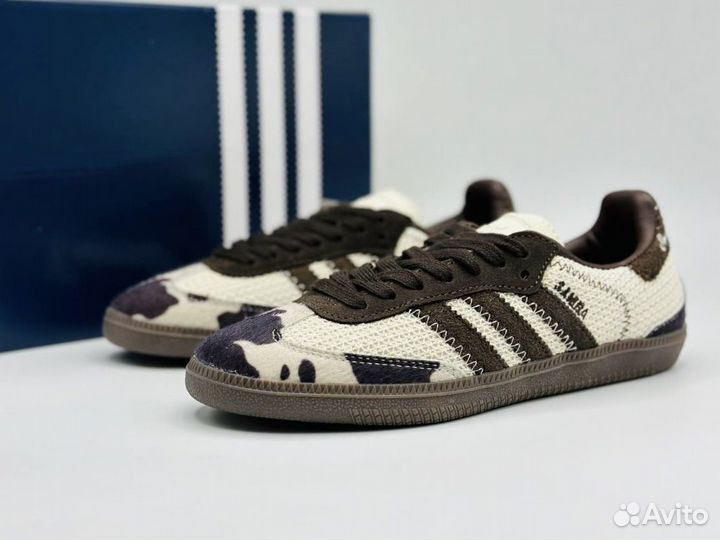 Кроссовки Notitle x Adidas Samba “Cow Print”