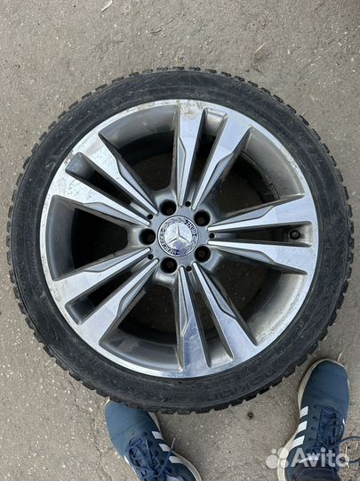 Литые диски r18 Mercedes