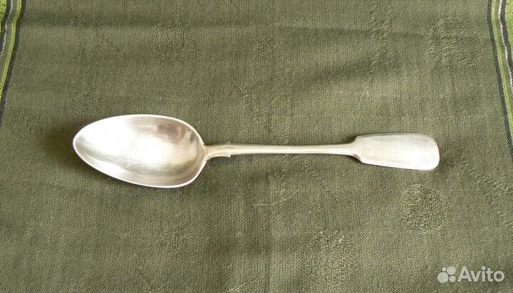 Ложка серебро 84 проба 70 грамм 1896 год
