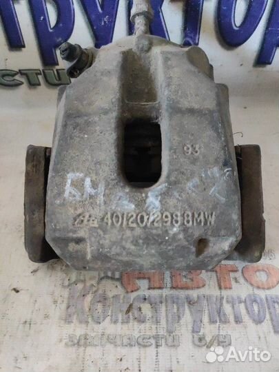 Суппорт тормозной передний левый Bmw 5 Седан Iv