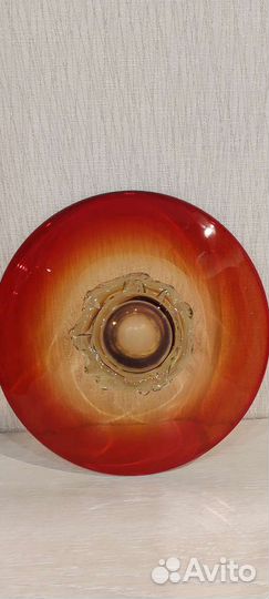 Ваза для фруктов на ножке СССР