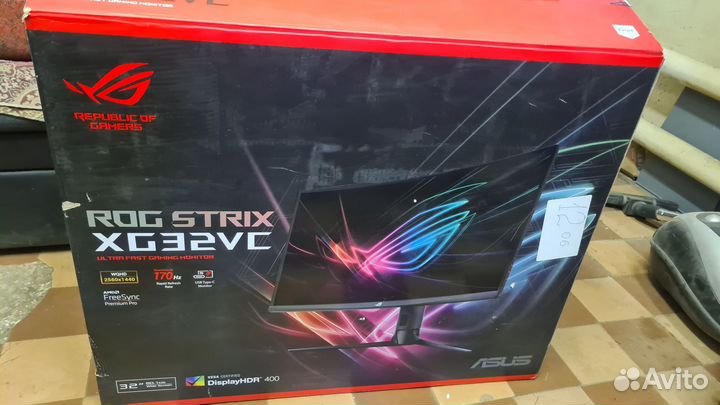 Игровой монитор Asus Rog Strix XG32VC