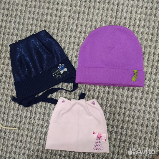 Шапки (зима и демисезон) новые и бу 3-5 лет