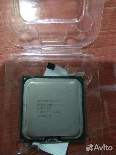 Процессоры Intel 2 ядра