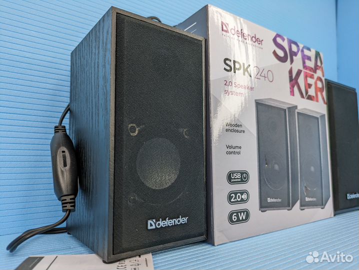 Колонки Defender компьютерные 6в