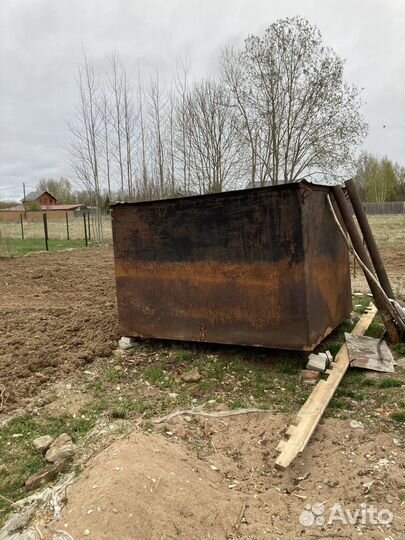 Бак для воды металлический