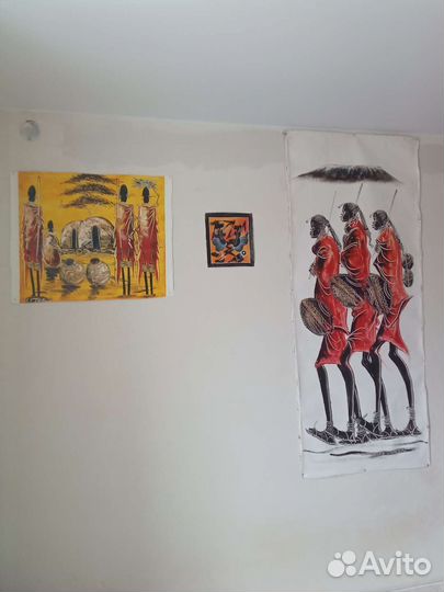 Интерьерные картины Массаи