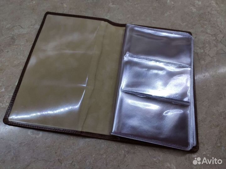 Визитница Siemens кожаная