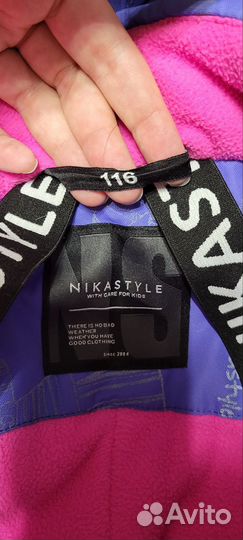 Зимний комбинезон для девочки 116
