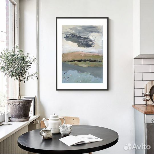 Постер с пейзажем, 