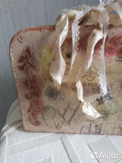 Винтажный чемодан СССР /Ручная работа