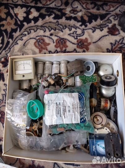 Радиодетали и запчасти к приборам СССР и аудио