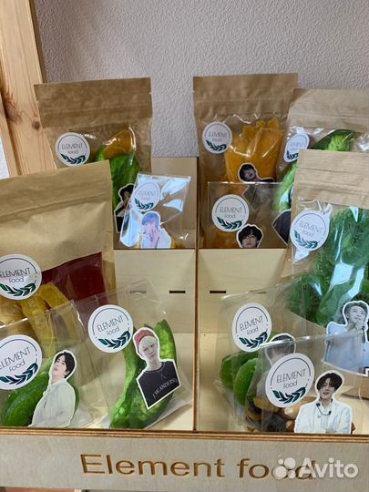 Упаковка орехов и сухофруктов