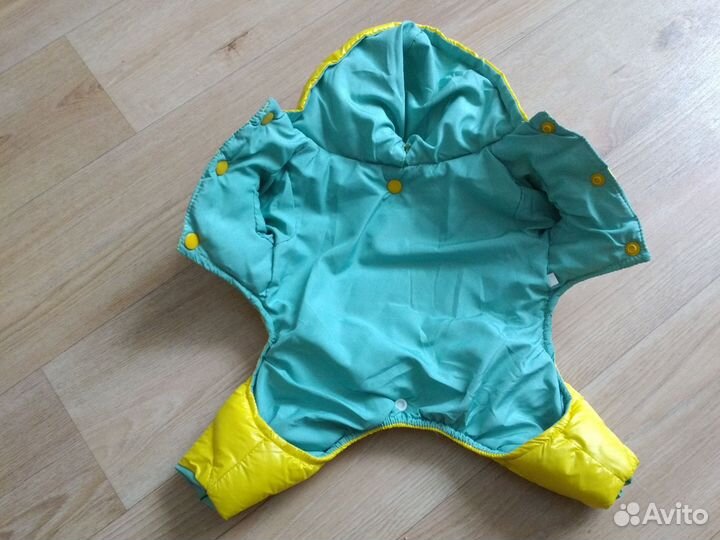 Комбинезон теплый для собаки мелких пород