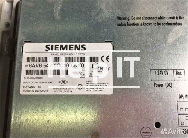 Панель оператора Siemens 6AV6 542-0CC10-0AX0
