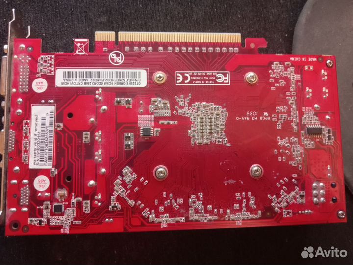 Видеокарта Palit GeForce GTS 250 1Gb 256bit 6 pin