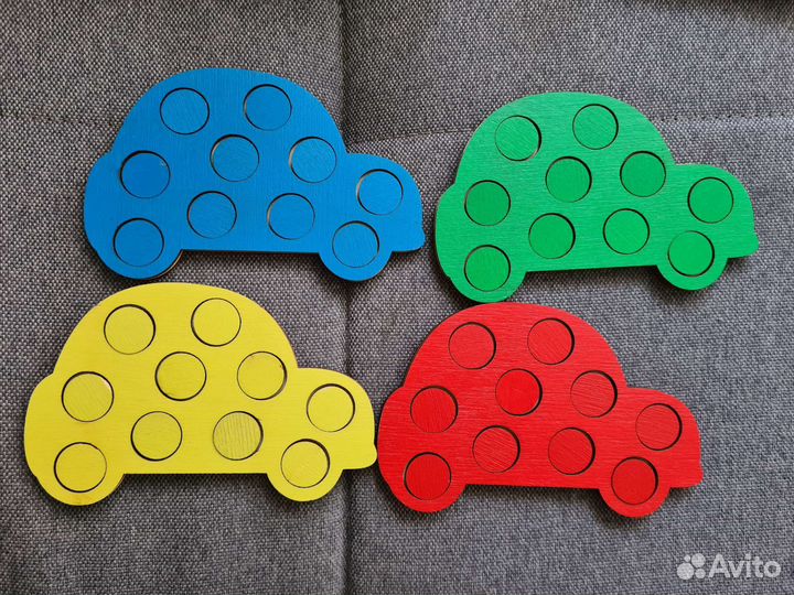 Развивающая игра деревянная мозаика