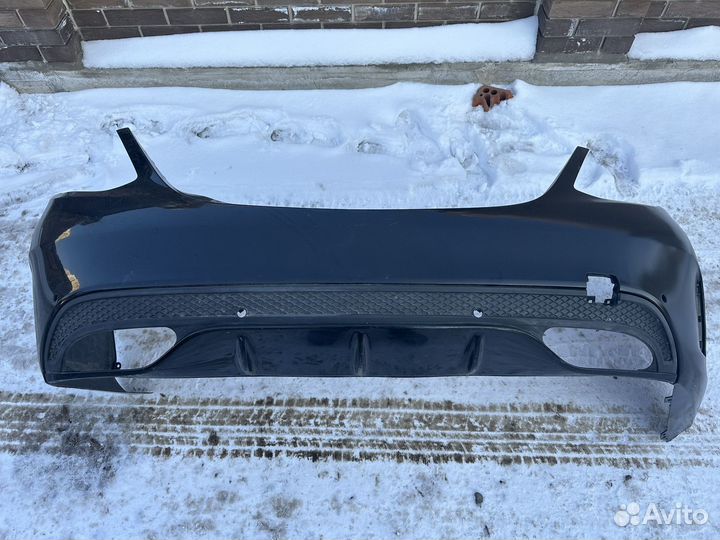 Бампер задний Mercedes c 205 amg