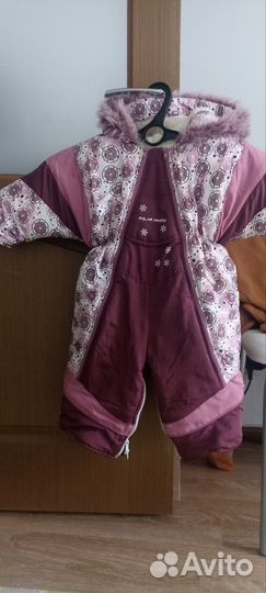Зимний комбинезон 80 размера