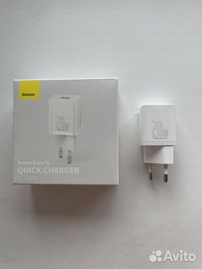 Зарядное устройство baseus 20w quick charge