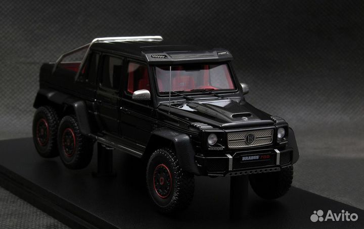 Mercedes Brabus B63 S700 6x6 black 1:43 Schuco