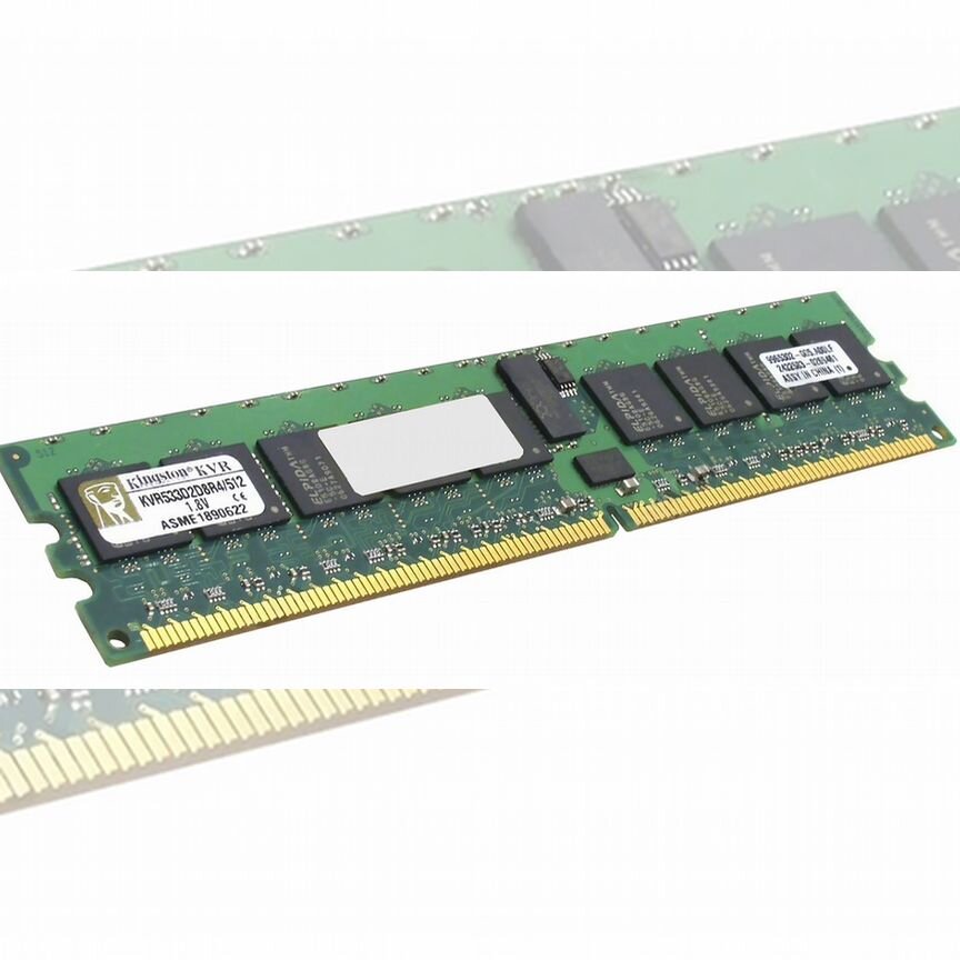 [KVR533D2S8R4/512] Оперативная Память Kingston Ddr2 Kvr533d2s8r4/512