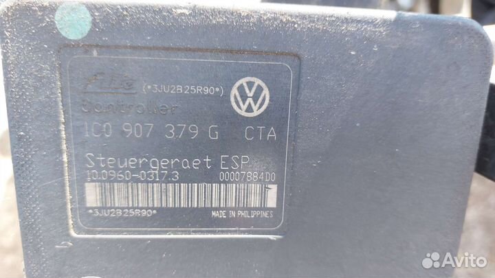 Блок абс фольксваген Гольф 4