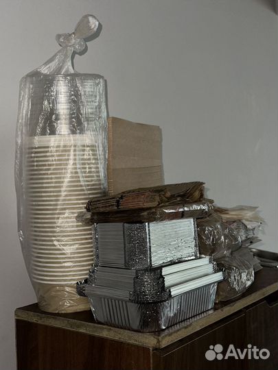 Контейнервы и конверты для фастфуда