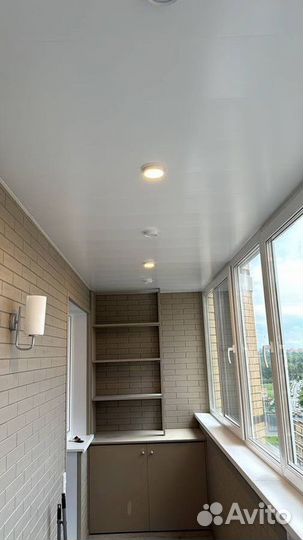 Остекление и отделка балконов под ключ