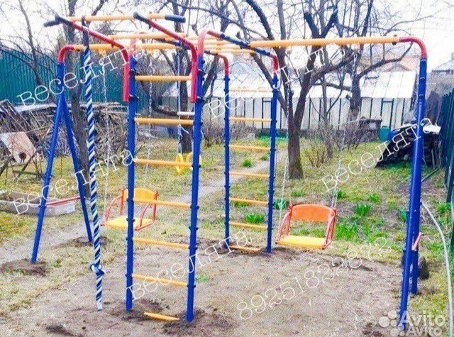 Коллекция Детская площадка с двумя качелями купить в Москве | Хобби и ...